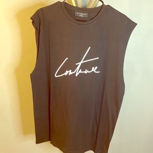 ASOS Men’s Black ‘Couture’ Tank